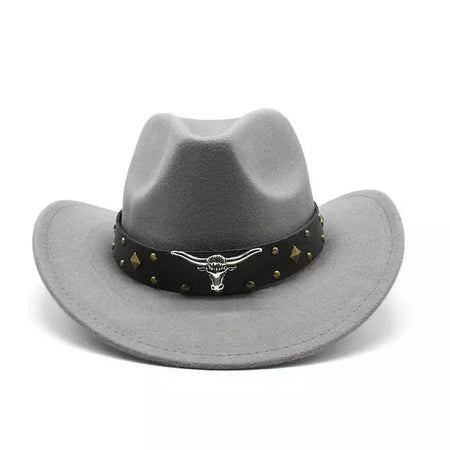 Mulheres e Homens Lã Ocidental Chapéu de Cowboy, Cavalheiro Senhora Jazz Cloche Sombrero Bonés, Tamanho Grande, Inverno, Outono, Novo, 2