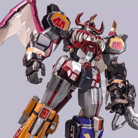 Em estoque Zhalie Modelo ZL-01 DINO MEGAZORD POWER RANGERS Montagem Modelo Brinquedos Kyoryu Sentai Zyuranger Sentinel Flametoys