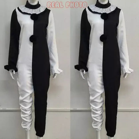 Arte o palhaço cosplay filme terrorífico 2 arte o palhaço cosplay traje macacão máscara trajes de halloween máscara para homens