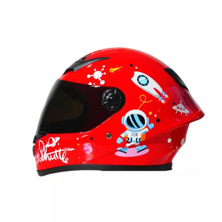 Novo bonito crianças capacete de segurança criança rosto cheio para 4 temporada esportes ao ar livre equitação cabeça ajustável bicicleta motocicleta crianças capacete