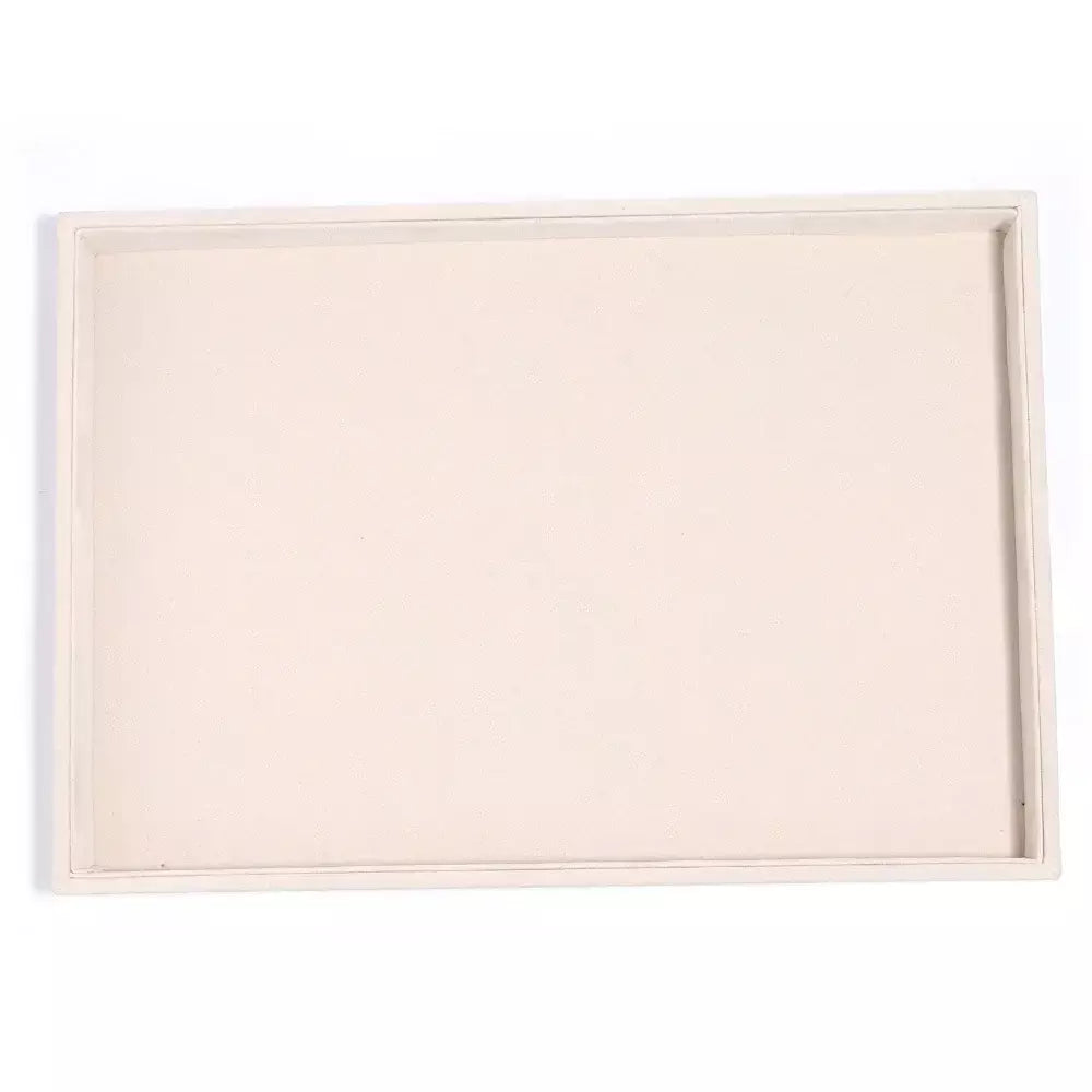 1 pc veludo bandeja de exibição de jóias anel brinco bandeja de armazenamento caixa de exibição de jóias colares pulseiras caixa de organização placa de armazenamento