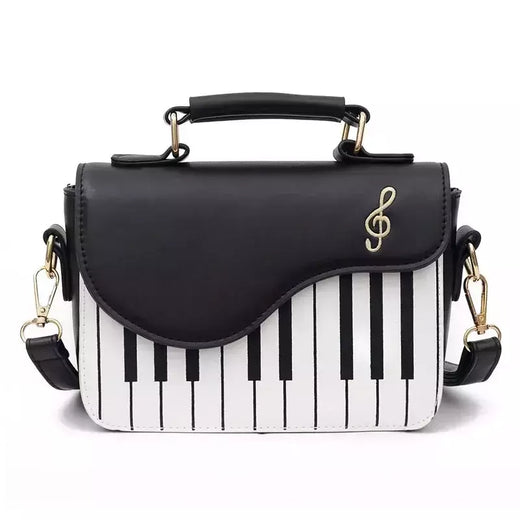 Coreano Piano Design Mulheres Sacos De Ombro PU Couro Messenger Bag Bolsa Moda Corssbody Bag Bolsa De Bolso Moeda Pacote