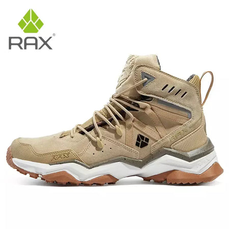 Rax à prova dwaterproof água caminhadas sapatos homens inverno ao ar livre tênis para homens botas de neve de pelúcia montanha botas de neve turismo ao ar livre sapato de corrida