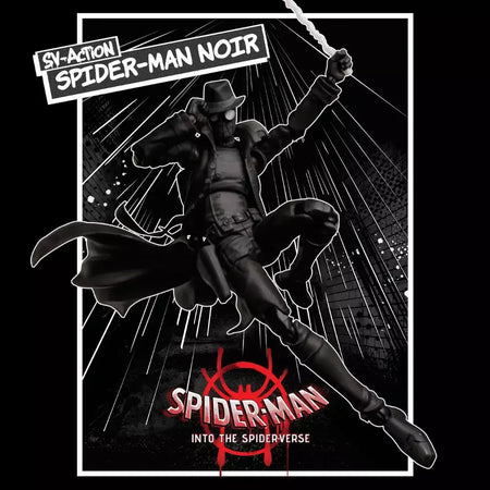 Homem aranha noir peter parker final homem aranha terra-90214 escuridão preto marvel lenda shf brinquedos figura de ação modelo crianças presente