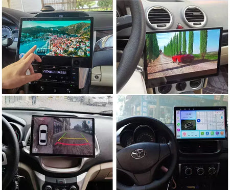 Android 13 2 din rádio do carro carpla auto 7 9 10 13.1 Polegada universal wifi gps áudio reprodutor multimídia para nissan toyota kia honda