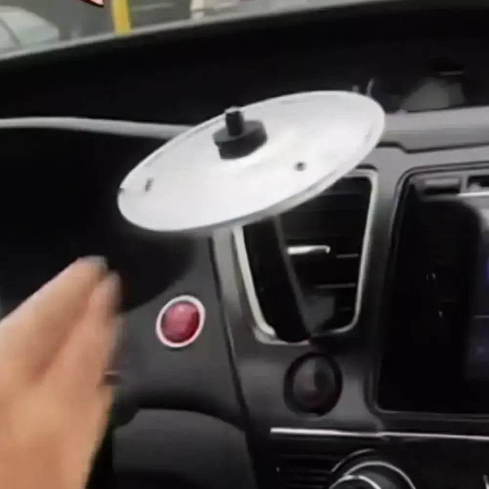 Címbalos de tiro manual para carro, porta de ventilação de automóvel, brinquedos divertidos, acessórios interiores de címbalos de carro