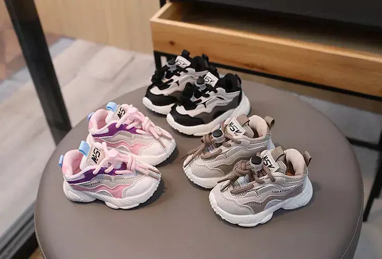 1-3 anos crianças sapatos primavera outono crianças sapatos esportivos da criança tênis unisex meninos meninas escola ao ar livre sapatos casuais