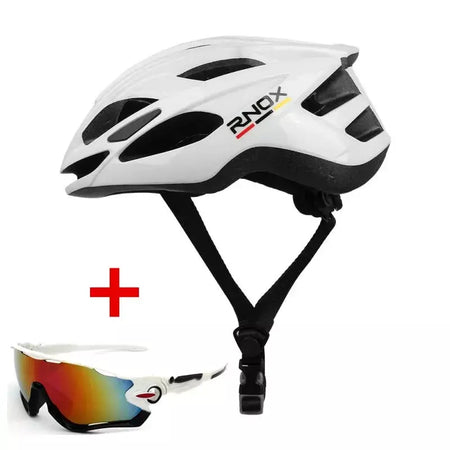 Rnox 2025 novo capacete de ciclismo ultraleve, boné de segurança para bicicleta, para mulheres e homens, equipamentos de corrida, capacetes mtb