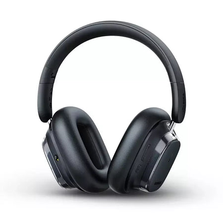 Baseus bowie 30 max fones de ouvido bluetooth 45db cancelamento de ruído hi-res ldac sobre a orelha fone de ouvido 3d áudio espacial sem fio