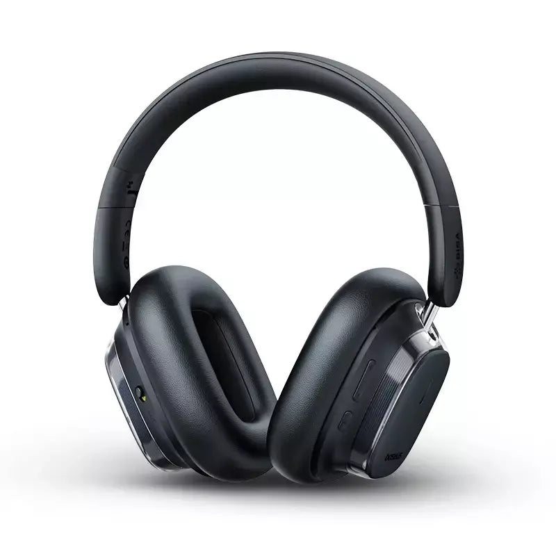Baseus bowie 30 max fones de ouvido bluetooth 45db cancelamento de ruído hi-res ldac sobre a orelha fone de ouvido 3d áudio espacial sem fio