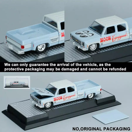 1 \ 64 m2 máquinas liga modelo de carro brinquedos 1:64 aw bburago 1973 chevolete cheyenne 10 diecast metal veículo em miniatura brinquedo presentes