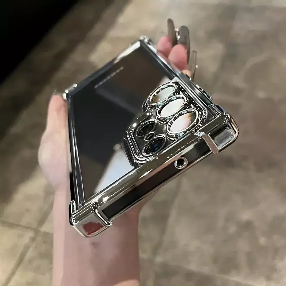 Chapeamento armadura transparente caso para samsung s25 ultra s24fe s23 fe s22 plus a54 a53 a55 a34 a35 a25 5g capa acrílica à prova de choque