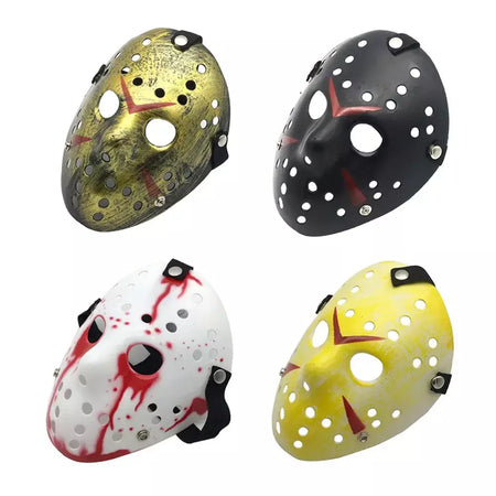 1 Pçs/lote Black Friday NO.13 Jason Máscara Voorhees Freddy Hockey Festival Festa Halloween Masquerade Máscaras Acessórios de Festa