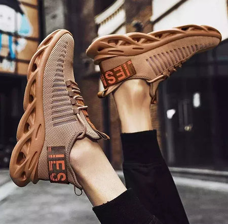Tênis de malha respirável masculino, Sapatos casuais volumosos, Luxo, Clássicos, Tendências originais, à venda, Primavera, Outono, 2022