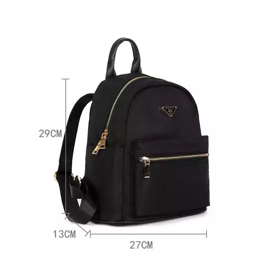 Bolsa de ombro simples para mulheres, mochila esportiva elegante
