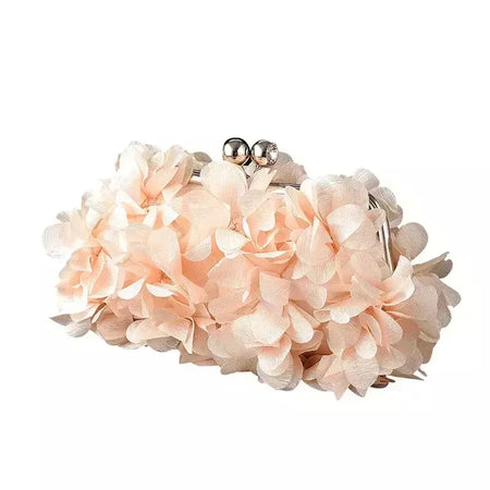 Bolsa de embreagem floral para mulheres, bolsa de casamento para noivas e senhoras, 8 cores, branco, azul, roxo, sacos de flores de noite