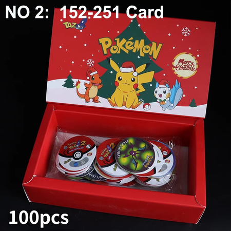 Pokemons Tazos 1/2/3 Geração 30/141/160PCS Pikachu Charizard Rodada Cartão Colecionável Álbum Treinador Pogs Cheetos Chipitaps Tap