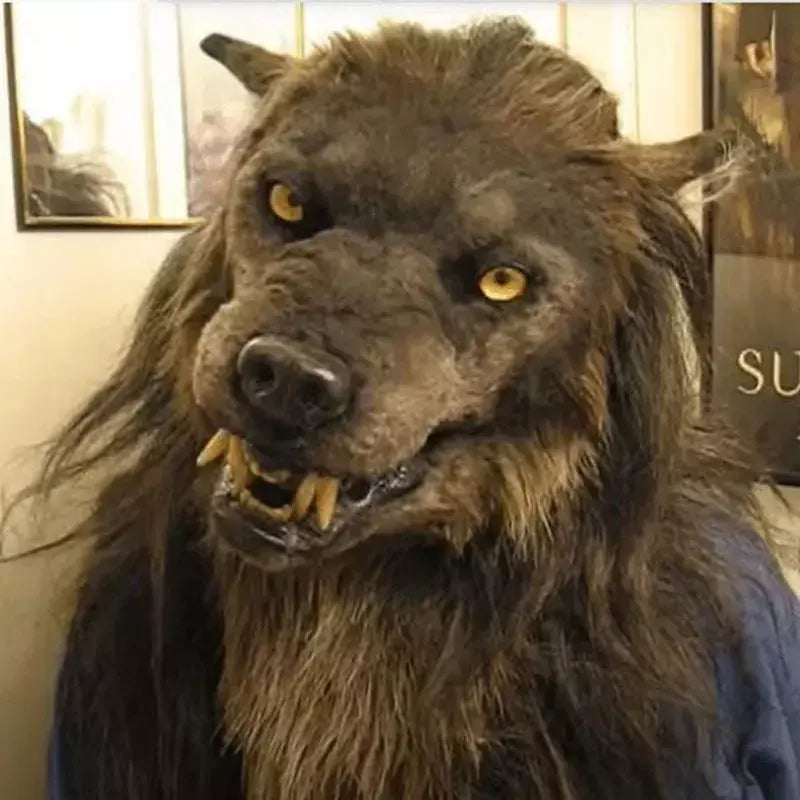 Máscara de animal bandana festa de halloween traje vestir-se com alças elásticas animal selvagem cosplay acessórios para adultos crianças