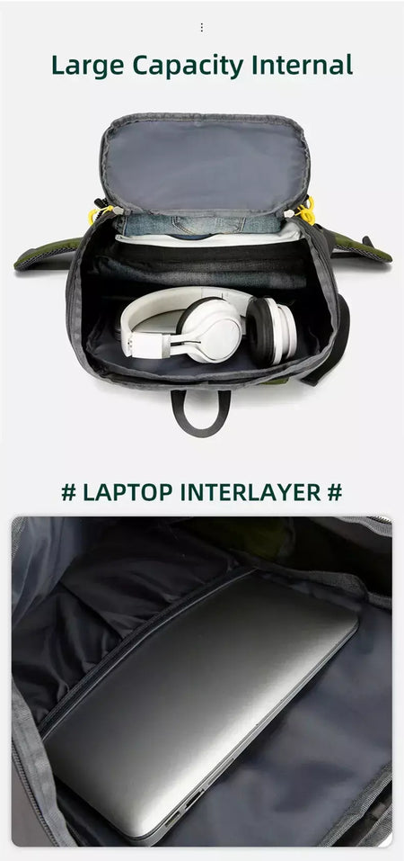 50l mochila de viagem acampamento dos homens grande caminhadas saco turista à prova dwaterproof água esportes ao ar livre escalada montanhismo saco bagagem
