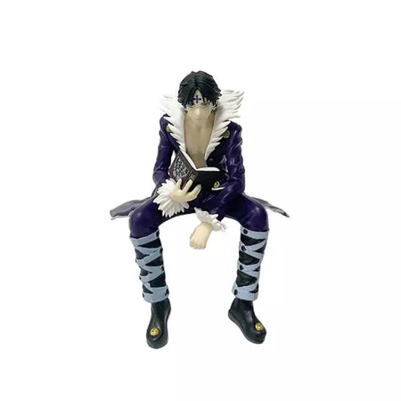 14cm caçador × caçador anime figura troupe fantasma hisoka figura de ação macarrão rolha decoração do quarto macarrão rolha pvc modelo brinquedos