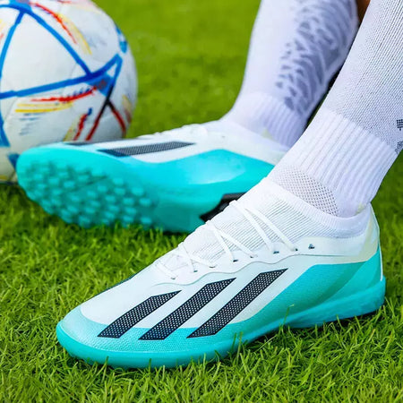 Tênis de treinamento de grama profissional para homens, grampos interiores, botas de futebol indoor, botas antiderrapantes, sociedade original