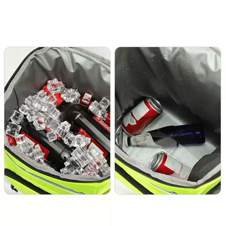 Mochila Refrigerador Isolado Macio, 30L, Saco Térmico, Refrigerador Térmico, Viagem, Exterior, Praia, Cerveja, Geladeira
