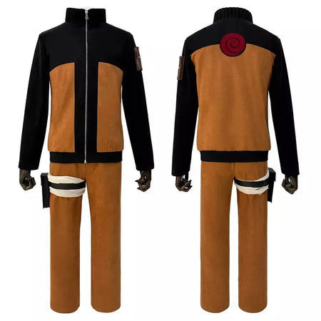 Holoun anime uzumaki cosplay traje adulto versão calças superiores cocar natal presente de ano novo cos convenção