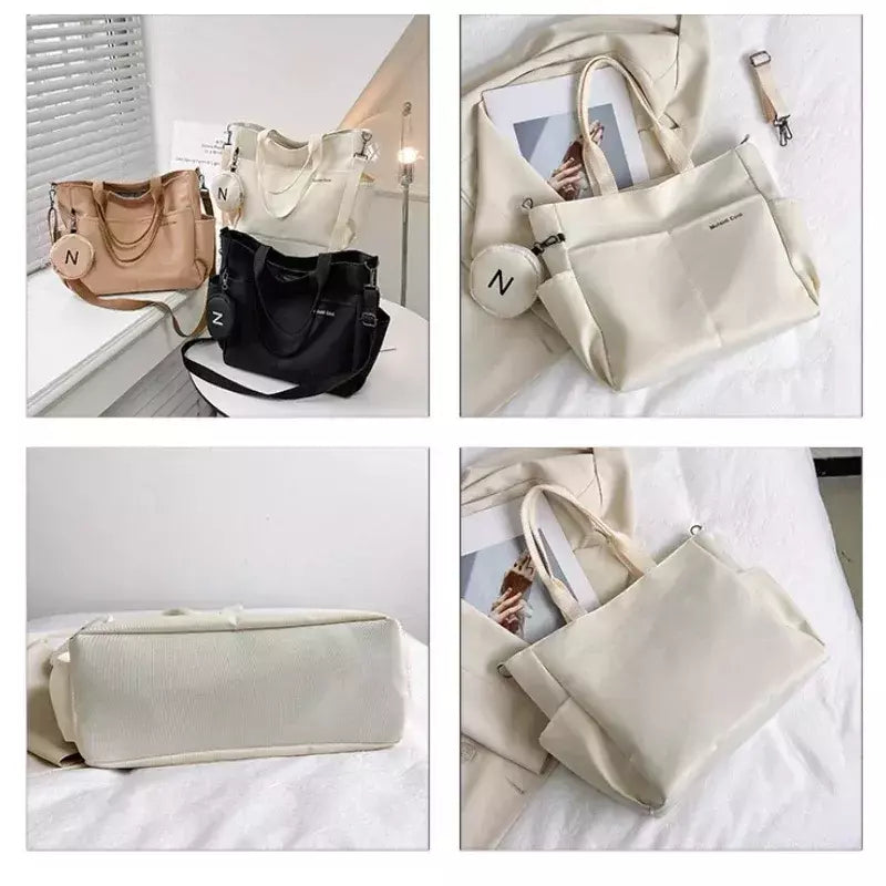 Bolsa de Ombro de Lona Japonesa para Mulheres, Crossbody Messenger Bag, Senhoras Bolsas de Mão, Bolsa Feminina, Senhoras, Tote, 2022