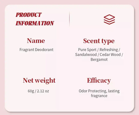 Removedor de odor corporal antitranspirante vara pêssego desodorante remoção das axilas para mulher homem mel pêssego vara desodorante vara 68g