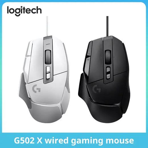 Logitech (G) G502 X Advanced Edition Novo mouse óptico-mecânico híbrido Micro HERO Engine Gaming