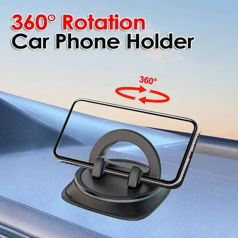360 graus de rotação suporte do telefone celular do carro painel gps suporte reutilizável silicone montagem do telefone anti-deslizamento almofada esteira para navegação gps