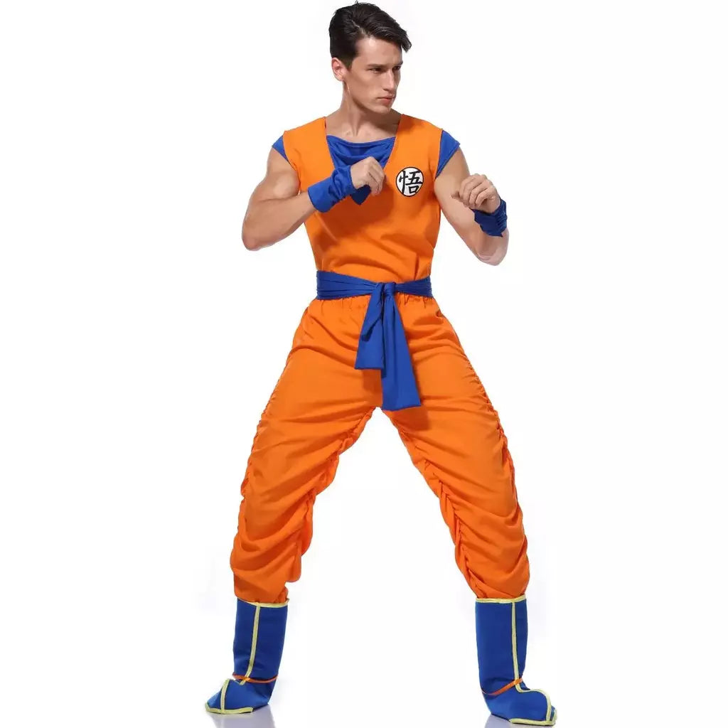 2025 traje cosplay goku super saiyan cosplay uomini adultos tute anime costumi di carnevale di halloween