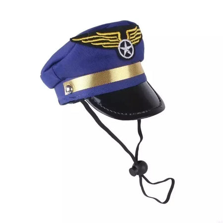 Chapéu engraçado para gatos Capitão Capitão Pirata Dress Fantas Fantas Capéu Pet Christmas Cosplay Capinho quente Cães