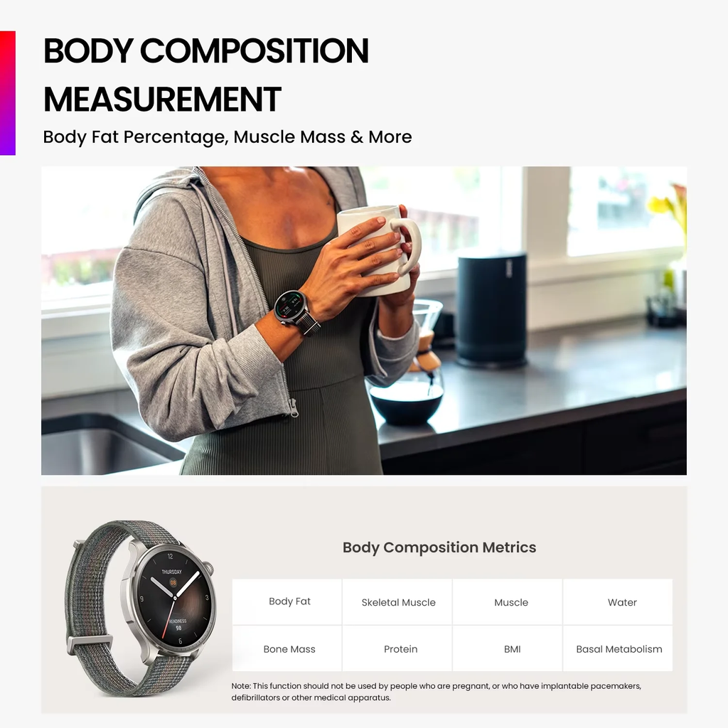 in stock Amazfit Balance 46mm Relógio Inteligente Treinador Do Sono Dual-Band GPS 150 + Modos Esportivos Relógio Inteligente Prontidão Para Android IOS Phone