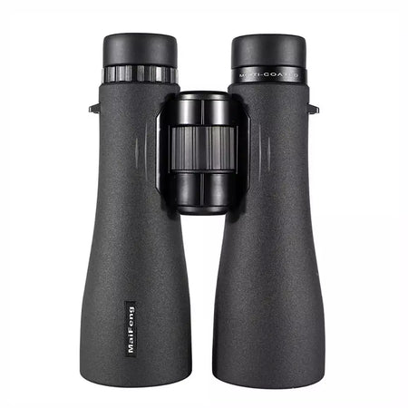 Binóculos HD 12x50 para adultos Binóculos de visão grande de alta potência com visão clara IPX7 Telescópio à prova d'água para viagens de caça