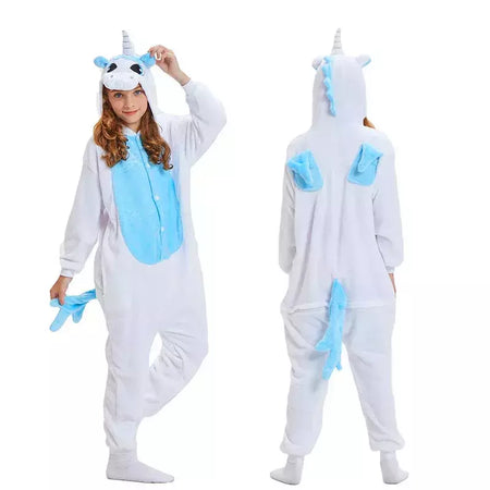 Kigurumi-Animal Onesies infantil, unicórnio, panda, macacão, pijama, anime, cosplay, fantasias, Natal, halloween, crianças, meninos, meninas