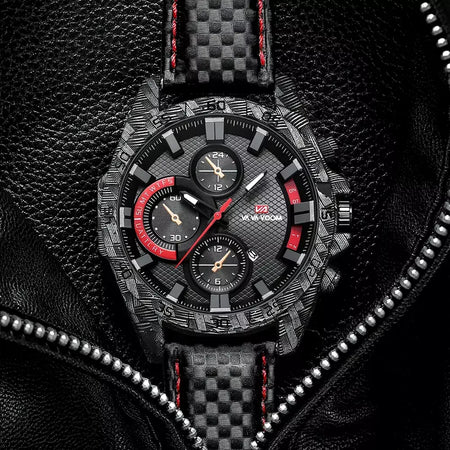 2023 nova marca famosa de luxo negócios esportes moda criativa couro quartzo calendário 3atm à prova dwaterproof água série piloto relógios masculinos