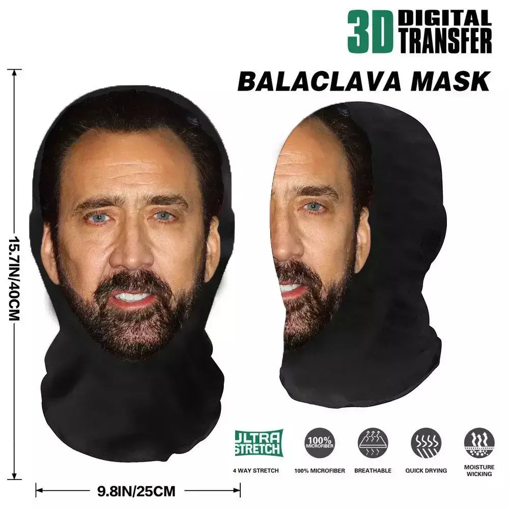 Cosplay 3d impresso kanye máscara estiramento malha máscara facial completa das mulheres dos homens role play cocar halloween moda balaclava cocar