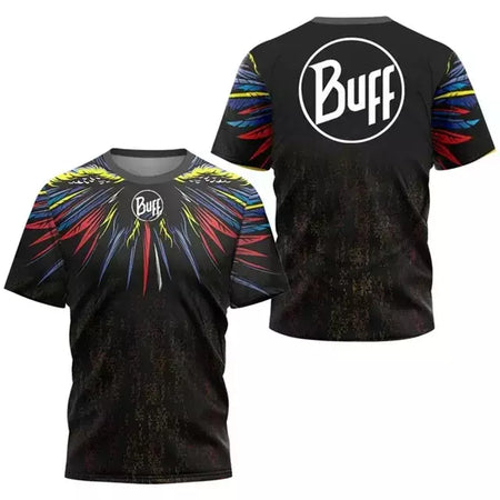 Camisa de tênis com gola O respirável masculina, camiseta estampada, secagem rápida, manga curta, fitness, corrida, esportes ao ar livre, verão