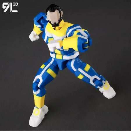 9l3d impresso invincible menino lucky13 manequim13 conquistar lex allen super-heróis anime brinquedos figuras de ação manequim modelo ornamentos