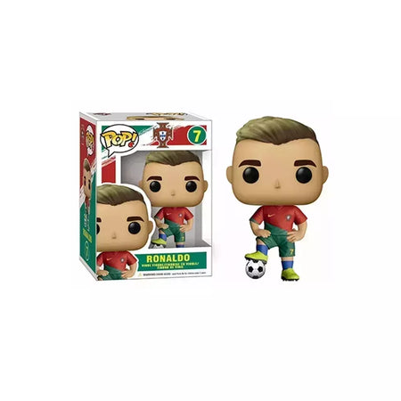Ronaldo-Action Figure for Kids, Funko Pop, Portugal, Real Madrid, Juventus, Rivor, Manchester United, United, Vinil, Fã, Presentes de sonho, #7