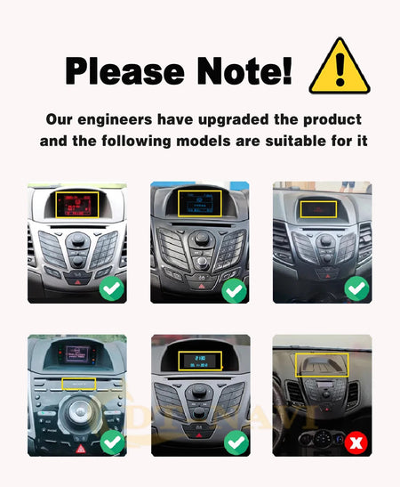 Rádio do carro carplay android 15 para ford fiesta mk 6 para ford fiesta mk 7 2008 - 2019 reprodutor de vídeo multimídia tela sensível ao toque gps automático