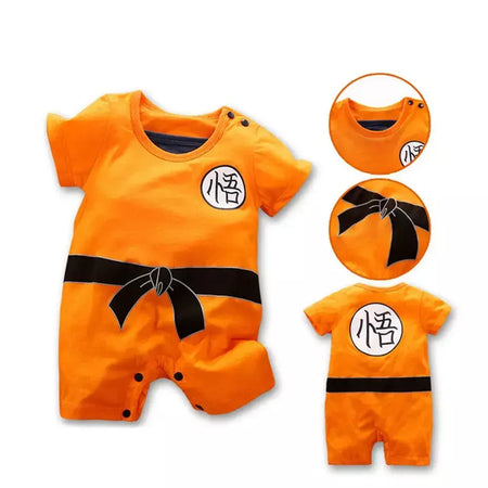 Bebê menina menino traje anime roupas recém-nascidos macacão infantil luffy akatsuki vegeta cosplay macacão da criança traje de halloween 0-18m