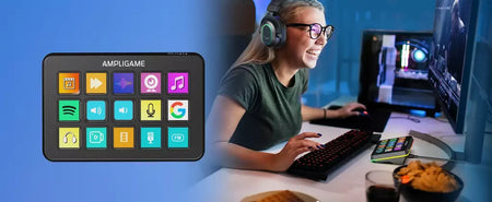 Mini teclado FIFINE D6 com 15 botões macro personalizáveis, funções de disparo via aplicativo, macros personalizados para OBS/Twitch/YouTube/VK