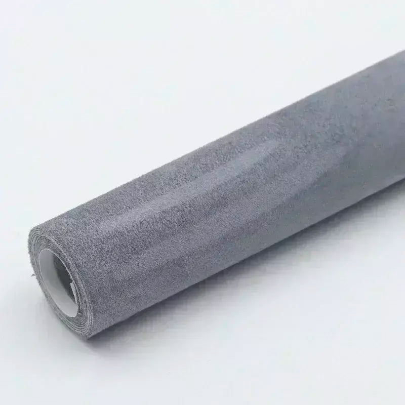 200x150cm atualização tamanho grande camurça couro quatro lados elástico auto-adesivo couro para interior do carro caixa de jóias adesivo de couro