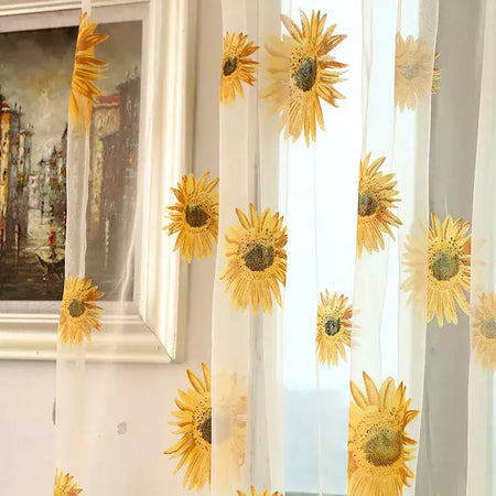 Tule Floral em Cortinas Puras, Tratamento Janela, Painel Persianas, Sala de estar, Quarto, Cozinha, Sombra, Roxo, Peônia