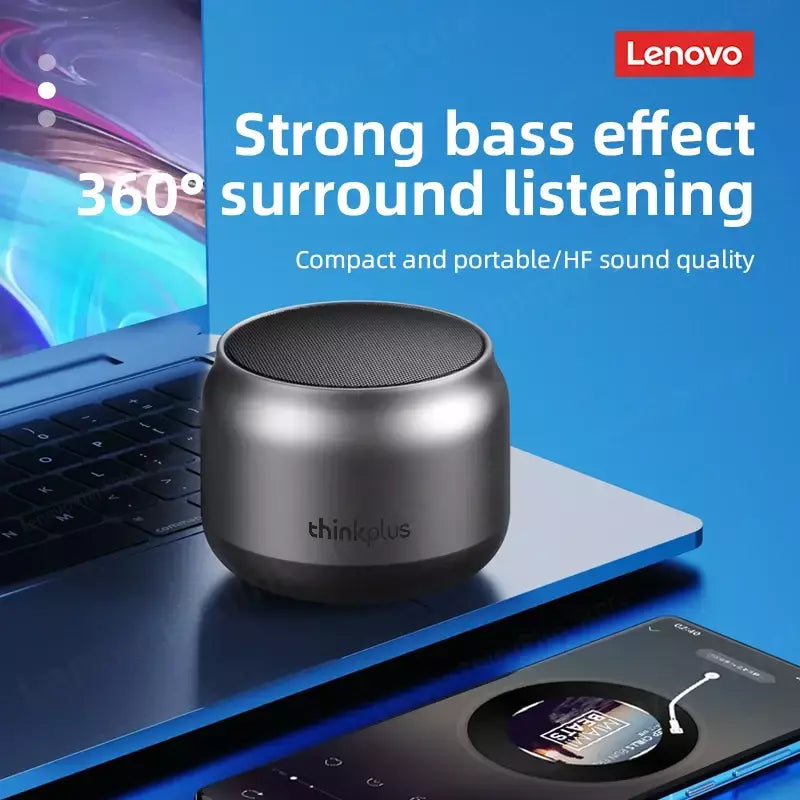 100% original lenovo k30 portátil de alta fidelidade bluetooth sem fio alto-falante à prova dwaterproof água usb ao ar livre música surround caixa baixo microfone
